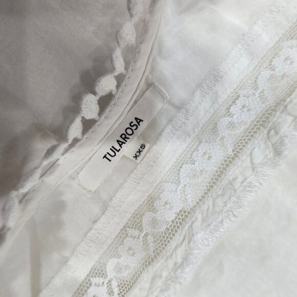 Tularosa Claudette Midi Dress in White XXS - Picture 10 of 12